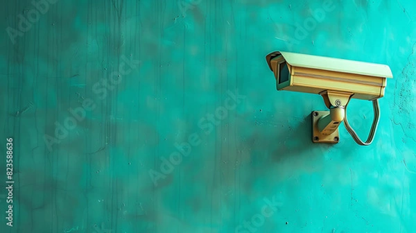 Fototapeta CCTV, technology for detecting and recording images and sound for safety