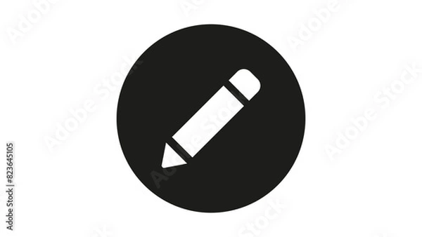 Fototapeta Pencil icon