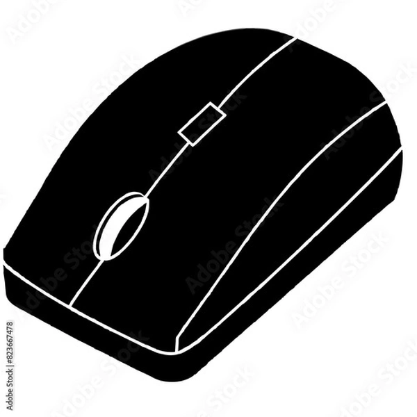 Obraz computer mouse icon vector illustration icon