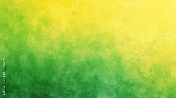 Fototapeta Green Blurred Gradient Background: Abstract nature-inspired wallpaper featuring soft green tones, a blurred effect, and a subtle light gradient