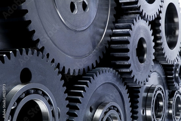 Obraz wałek zębaty