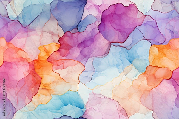 Fototapeta High-Quality Watercolor Background for Artistic Projects Ideal for Graphic Design Print and Digital Use