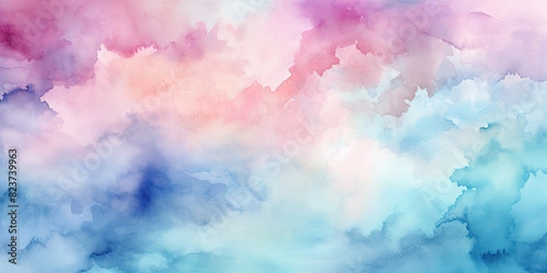 Fototapeta High-Quality Watercolor Background for Artistic Projects Ideal for Graphic Design Print and Digital Use