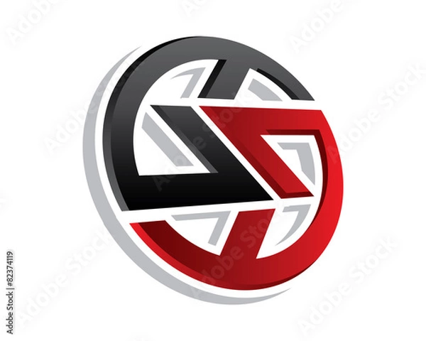 Obraz Z Logo Template