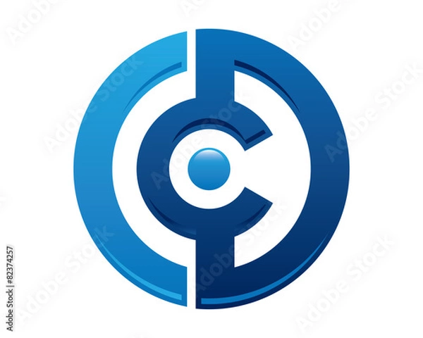 Obraz CD Logo Template