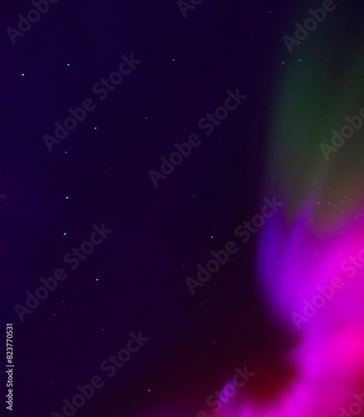 Fototapeta Aurora Borealis over Yorkshire