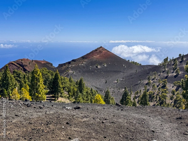 Obraz Volcanic landscape, La Palma