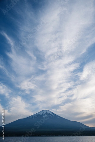 Obraz 山中湖からの富士山