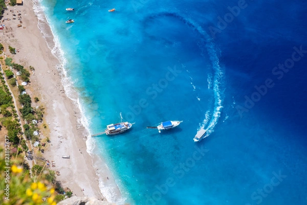 Obraz A view from Fethiye Ölüdeniz butterfly valley