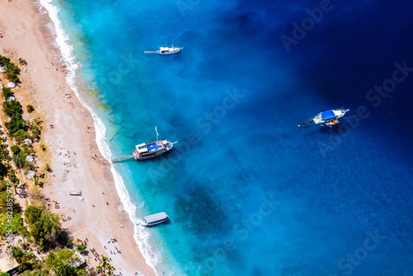 Obraz A view from Fethiye Ölüdeniz butterfly valley