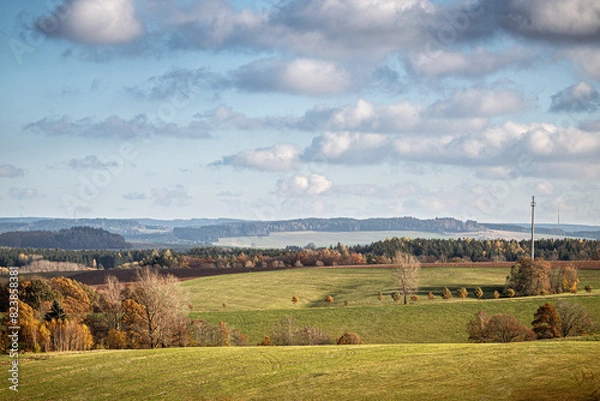 Obraz Blick Richtung Erzgebirge