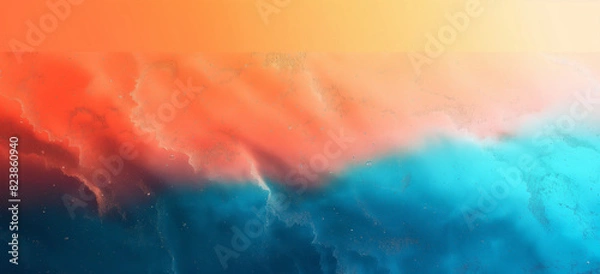 Fototapeta Colorful gradient Abstract watercolor background