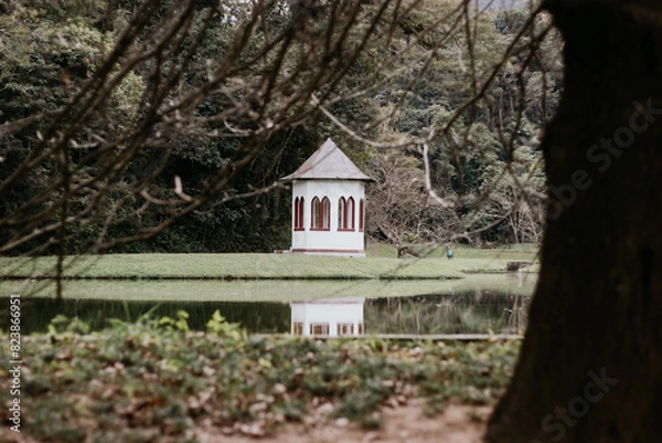Obraz Chapel in the park