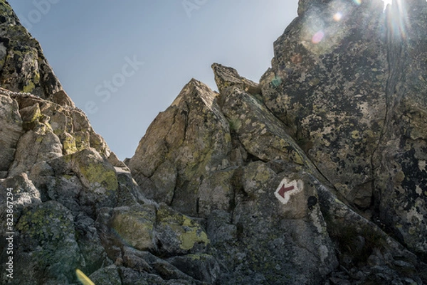 Obraz mountain trail