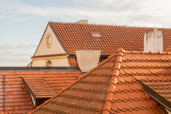 Obraz roof of the old house