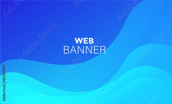 Fototapeta blue background, Abstract blue background with wave, Blue background, abstract background