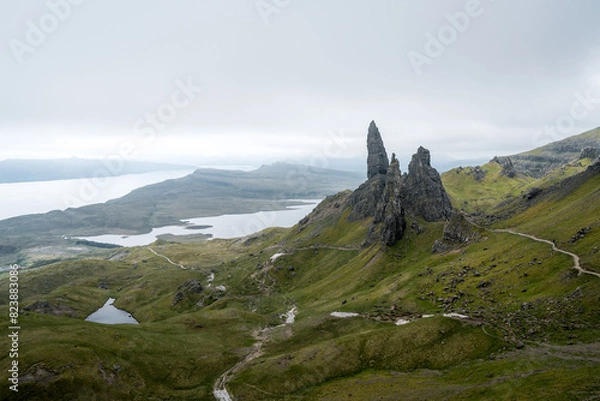 Obraz landscape with mountains