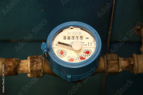 Obraz Water meter