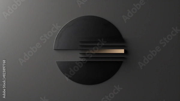 Fototapeta Modern Logo Design with Abstract Shapes