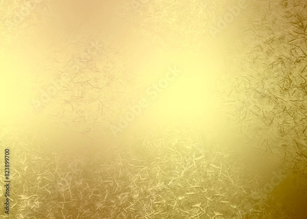 Obraz Golden Abstract  decorative paper texture  background  for  artwork  - Illustration