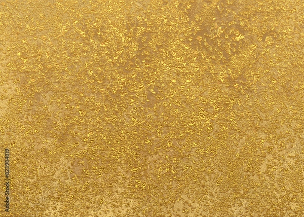 Obraz Golden Abstract  decorative paper texture  background  for  artwork  - Illustration