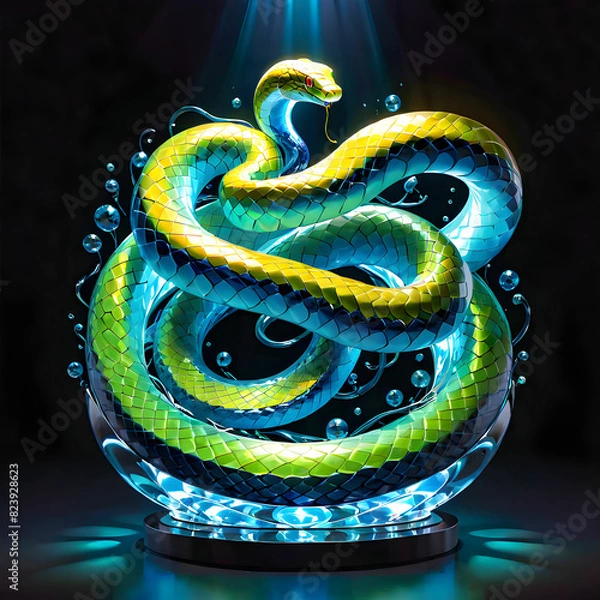 Obraz Glass snake