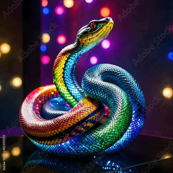 Obraz Glass snake