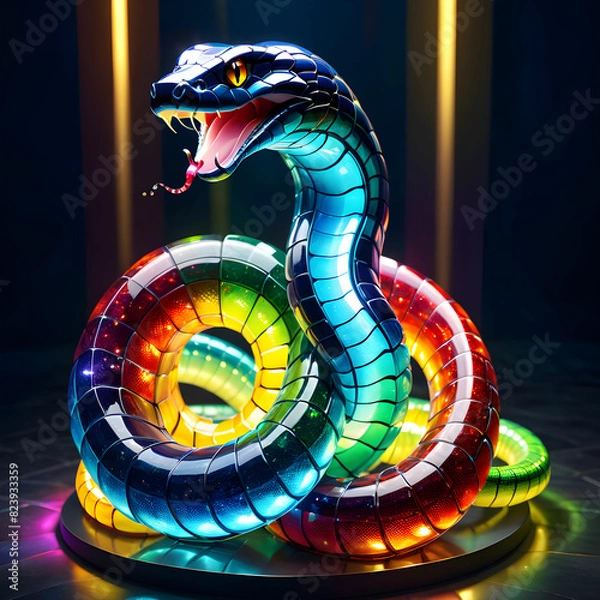 Obraz Glass snake