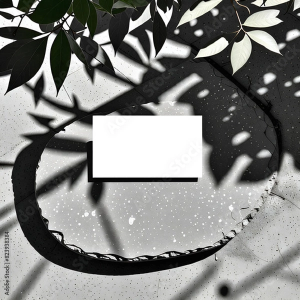 Fototapeta Mock-up, business card, design. Generative AI
