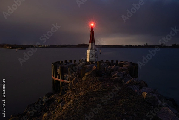 Obraz Lighthouse by night