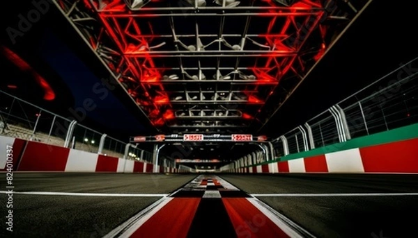 Obraz Night Racetrack