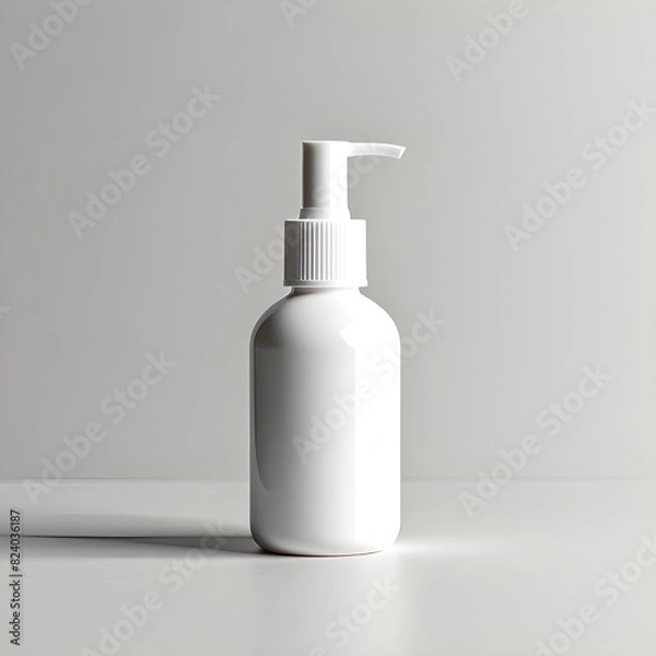 Fototapeta Mock-up, Cosmetic Container Design. Generative AI