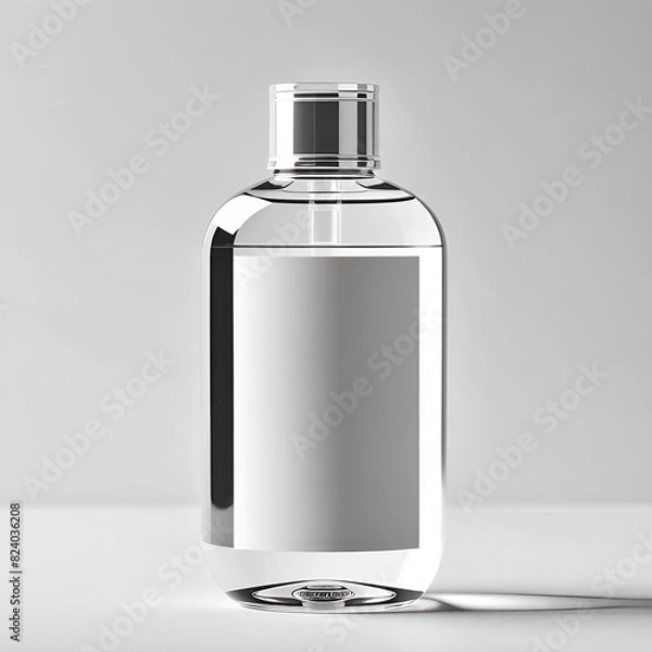 Fototapeta Mock-up, Cosmetic Container Design. Generative AI