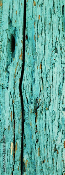 Obraz blue painted wall