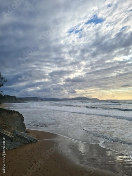 Obraz beach at sunset
