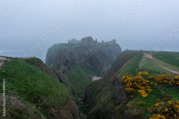 Obraz Dunnottar Castle on the coast
