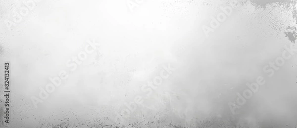 Fototapeta Soft Gradient Concrete Texture Background - Transition from Gray to White