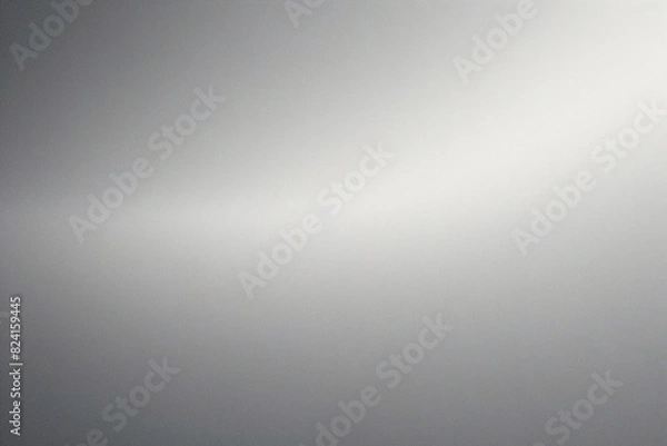 Fototapeta 銀箔の背景に光沢のあるベクトル鋼のグラデーション テンプレートとクロム境界線の金属。抽象的な銀色の金属の背景。