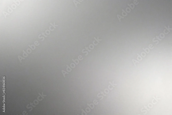Fototapeta 銀箔の背景に光沢のあるベクトル鋼のグラデーション テンプレートとクロム境界線の金属。抽象的な銀色の金属の背景。
