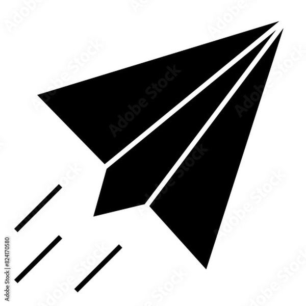 Fototapeta Paper plane