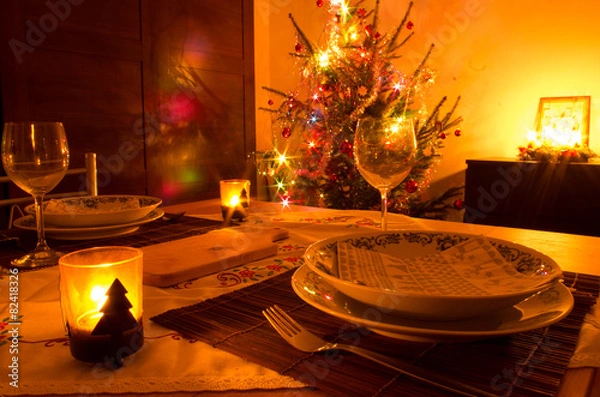 Obraz Christmas dinner