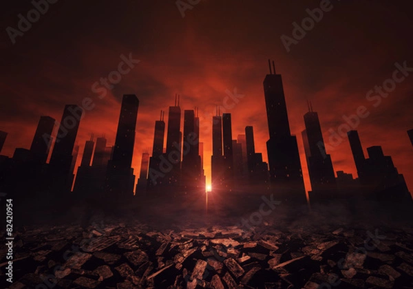 Fototapeta Miasto i ruiny