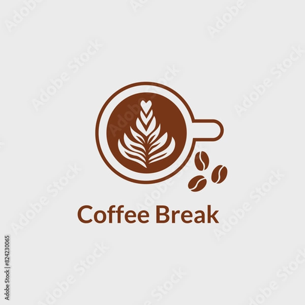 Obraz Best coffee t shirt design,  coffee vector, vector template
