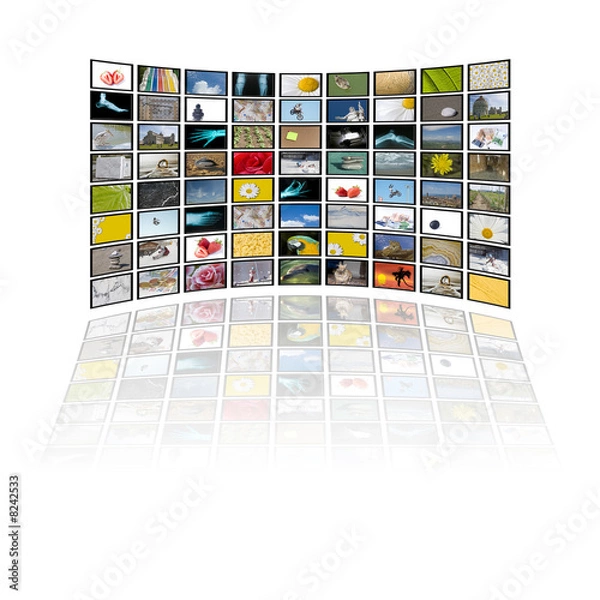 Fototapeta Multischermo