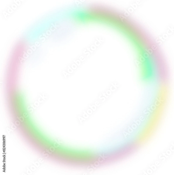 Obraz Transparent soap bubbles