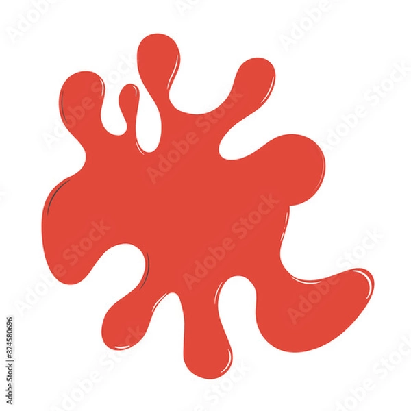 Obraz Colored abstract shapes