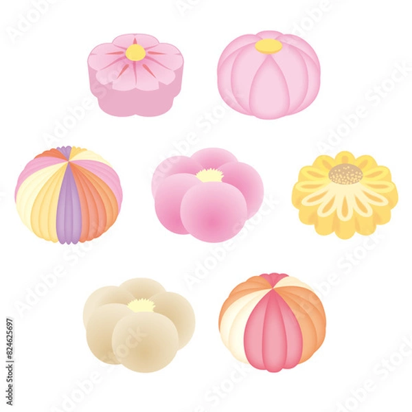 Obraz 和菓子_ねりきり