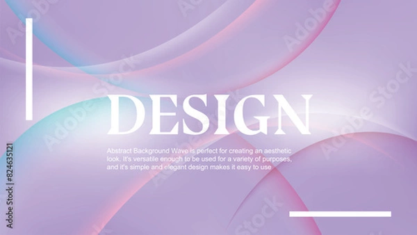 Fototapeta Premium Gradient Backgroudn Design Template