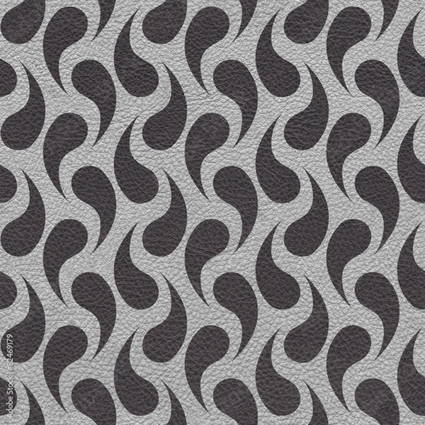 Fototapeta Abstract cellular texture - seamless background - leather textur