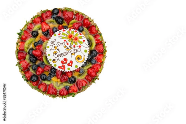 Fototapeta Torte freigestellt